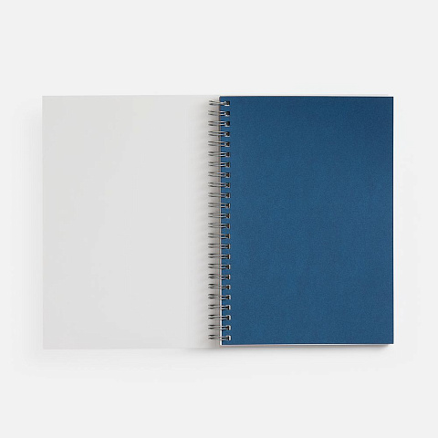 Блокнот на пружине Novalis, синий - рис 4.