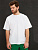 Футболка Oversize Premium, белая - миниатюра