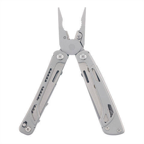 Мультитул Stinger, 106 х 43 мм, 19 функций, нержавеющая сталь, серебристый, в комплекте нейлоновый чехол, в картонной коробке - рис 3.