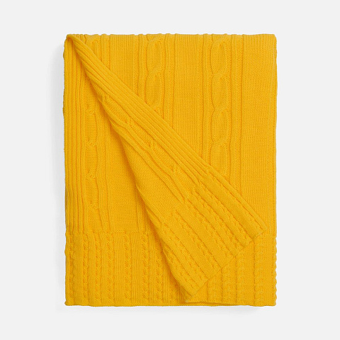 Плед Remitti, желтый - рис 2.