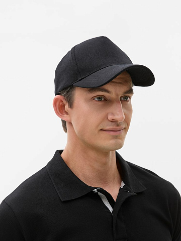 Бейсболка Forvus, черная - рис 6.