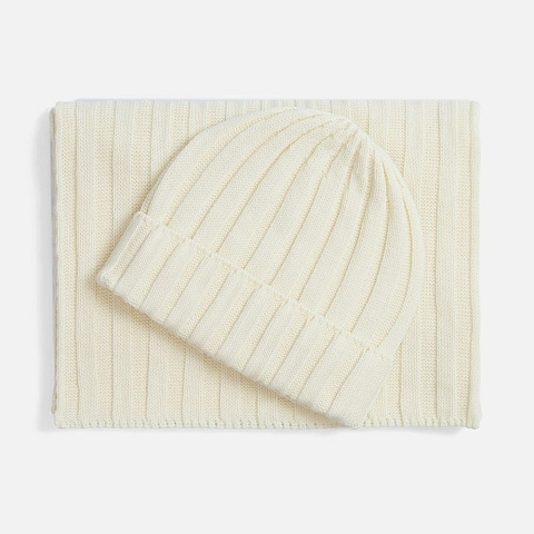 Шапка Metelitsa, белая (молочная) - рис 4.