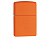 Зажигалка ZIPPO Classic с покрытием Orange Matte, латунь/сталь, оранжевая, матовая, 38x13x57 мм - миниатюра