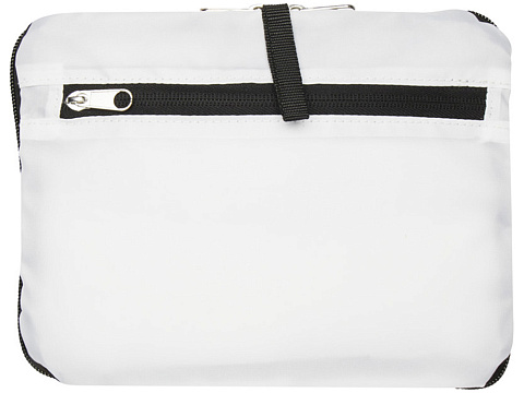 Складной рюкзак EcoFold объемом 15 л из переработанного ПЭТ-пластика - Белый - рис 2.