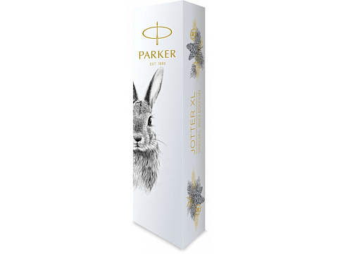 Шариковая ручка Parker Jotter XL LIMITED EDITION 2023 (символ года) в подарочной упаковке, цвет: Black, стержень: Mblue - рис 6.