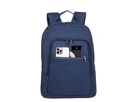 RIVACASE 7561 dark blue ECO рюкзак для ноутбука 15.6-16 / 6 - рис 11.