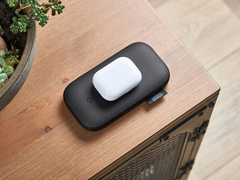 Внешний аккумулятор с беспроводной колонкой Powersound, черный - рис 12.