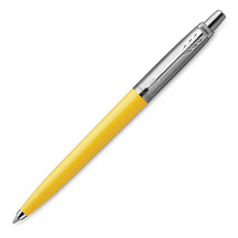 Шариковая ручка Parker Jotter Originals Yellow Chrome CT, стержень: M blue в подарочной упаковке