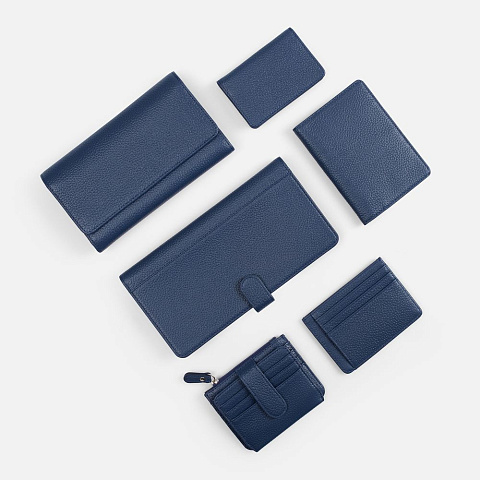 Футляр для визиток Unison, синий - рис 7.