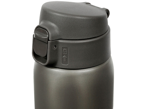 Термокружка Relaxika 701 (0,48 литра), хаки (без лого) - рис 9.