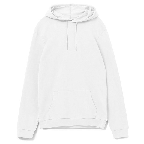 Толстовка с капюшоном унисекс Hoodie, белая - рис 2.