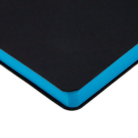 Ежедневник Bookmark, недатированный, черный с голубым - рис 6.