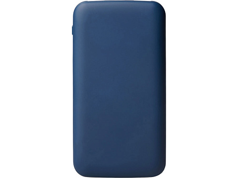 Набор из внешнего акуумулятора и универсального кабеля с подсветкой лого Reserve LED, 10000mAh, темно-синий - рис 8.