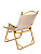 Стул MW02 складной, бежевый - миниатюра - рис 3.