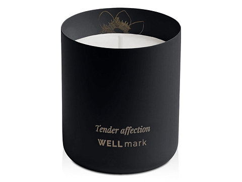 Ароматическая свеча Wellmark Tender Affection - сплошной черный