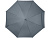Зонт трость 23 Niel из переработанного ПЭТ-пластика, полуавтомат - Серый - миниатюра - рис 2.