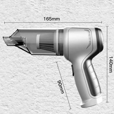 Портативный беспроводной пылесос для влажной и сухой уборки - рис 4.