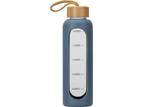 Бутылка из боросиликатного стекла Hangy, 550 мл, антрацит - рис 4.