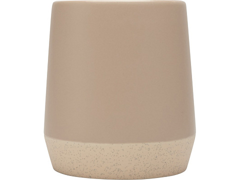 Dolce керамическая кружка объемом 300 мл с матовой отделкой, овсяный - рис 2.