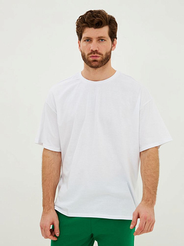 Футболка Oversize Premium, белая - рис 5.