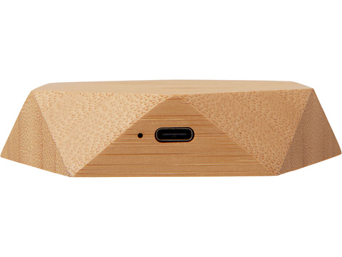 Беспроводное зарядное устройство Gex, 15 Вт, бамбук - рис 7.