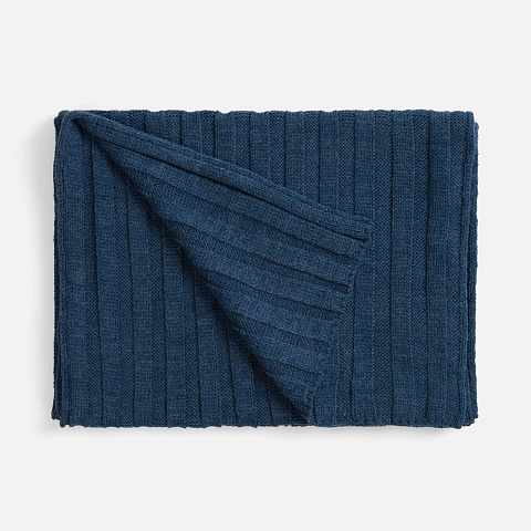 Шарф Metelitsa, синий меланж (джинс) - рис 3.