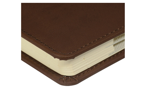 Ежедневник недатированный А5 Velvet Index (коричневый) (Р) - рис 4.