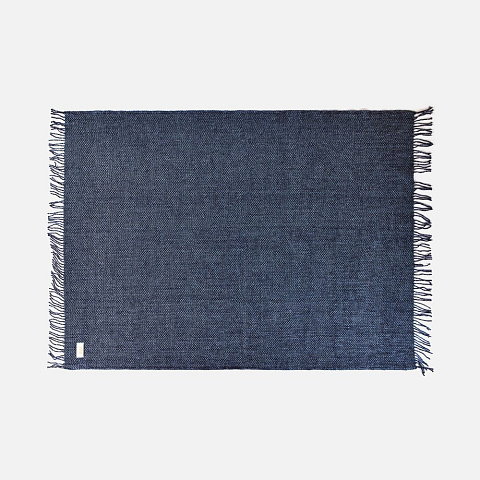 Плед Deepak, синий - рис 3.