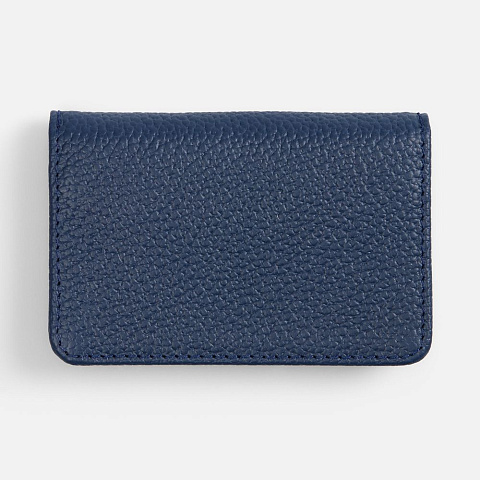 Футляр для визиток Unison, синий - рис 3.