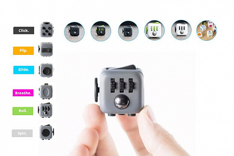 Кубик антистресс fidget cube - рис 4.