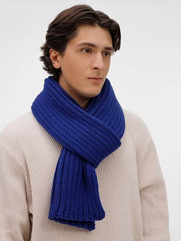 Шарф HappyGo, синий - рис 6.