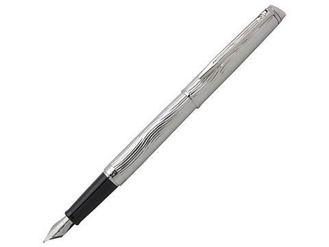 Перьевая ручка Waterman Hemisphere Deluxe , цвет: Metal CT, перо: F - рис 3.