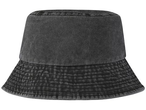 Панама Mitica стираная - Сплошной черный - рис 2.