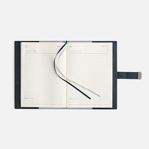 Ежедневник Repute, недатированный, синий - рис 13.