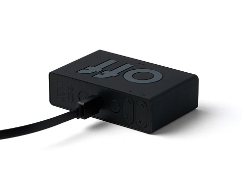 Часы настольные Flip Mini, черный - рис 6.