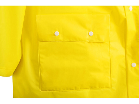 Дождевик Hawaii pro c чехлом унисекс, желтый - рис 6.