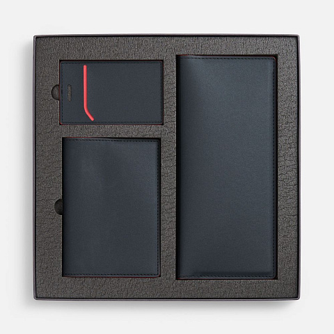 Набор Multimo Simple, черный с красным - рис 3.