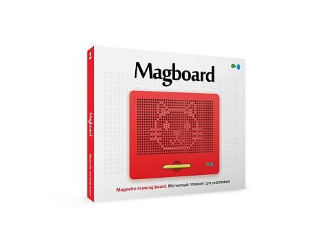 Магнитный планшет для рисования Magboard, красный - рис 4.