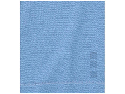 Calgary женская футболка-поло с коротким рукавом, голубой - рис 11.