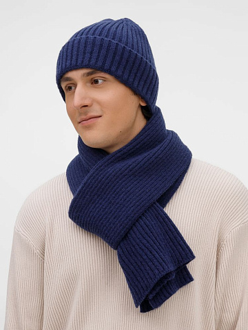 Шапка Laconi, синяя - рис 8.