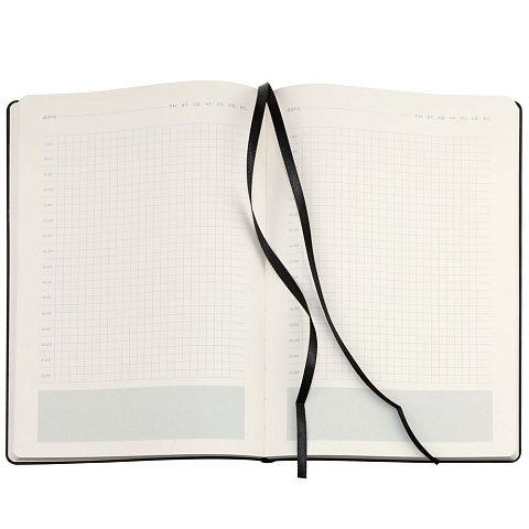 Ежедневник Lable Touch, недатированный, черный - рис 5.