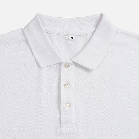 Рубашка поло унисекс Upswing, белая - рис 4.