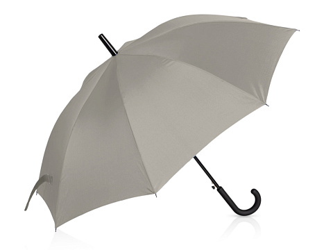 Зонт-трость Reviver с куполом из переработанного пластика, бежевый