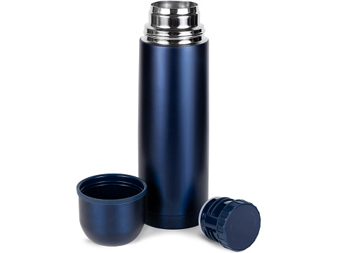 Термос Relaxika 101 (0,75 литра), темно-синий (без лого) - рис 6.