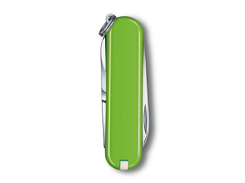 Нож-брелок VICTORINOX Classic SD Colors "Smashed Avocado", 58 мм, 7 функций, салатовый - рис 3.