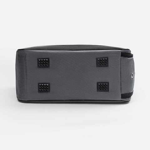 Спортивная сумка Atlantes, серая с черным - рис 6.