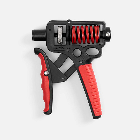 Эспандер кистевой пружинный Motive Power, черный с красным - рис 3.