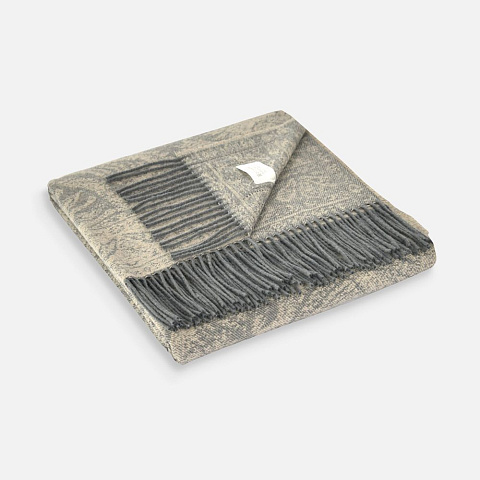 Плед Magnolia, коричневый - рис 3.