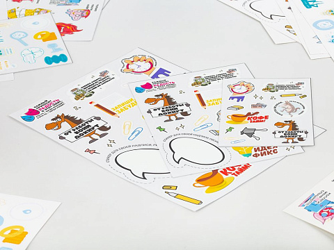 Наклейки UV-DTF Stiker Pack на заказ, L - рис 4.