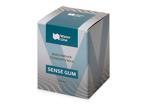 Термокружка Sense Gum, soft-touch, непротекаемая крышка, 370мл, зеленое яблоко - рис 7.